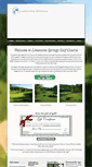 Mobile Screenshot of limestonesprings.com